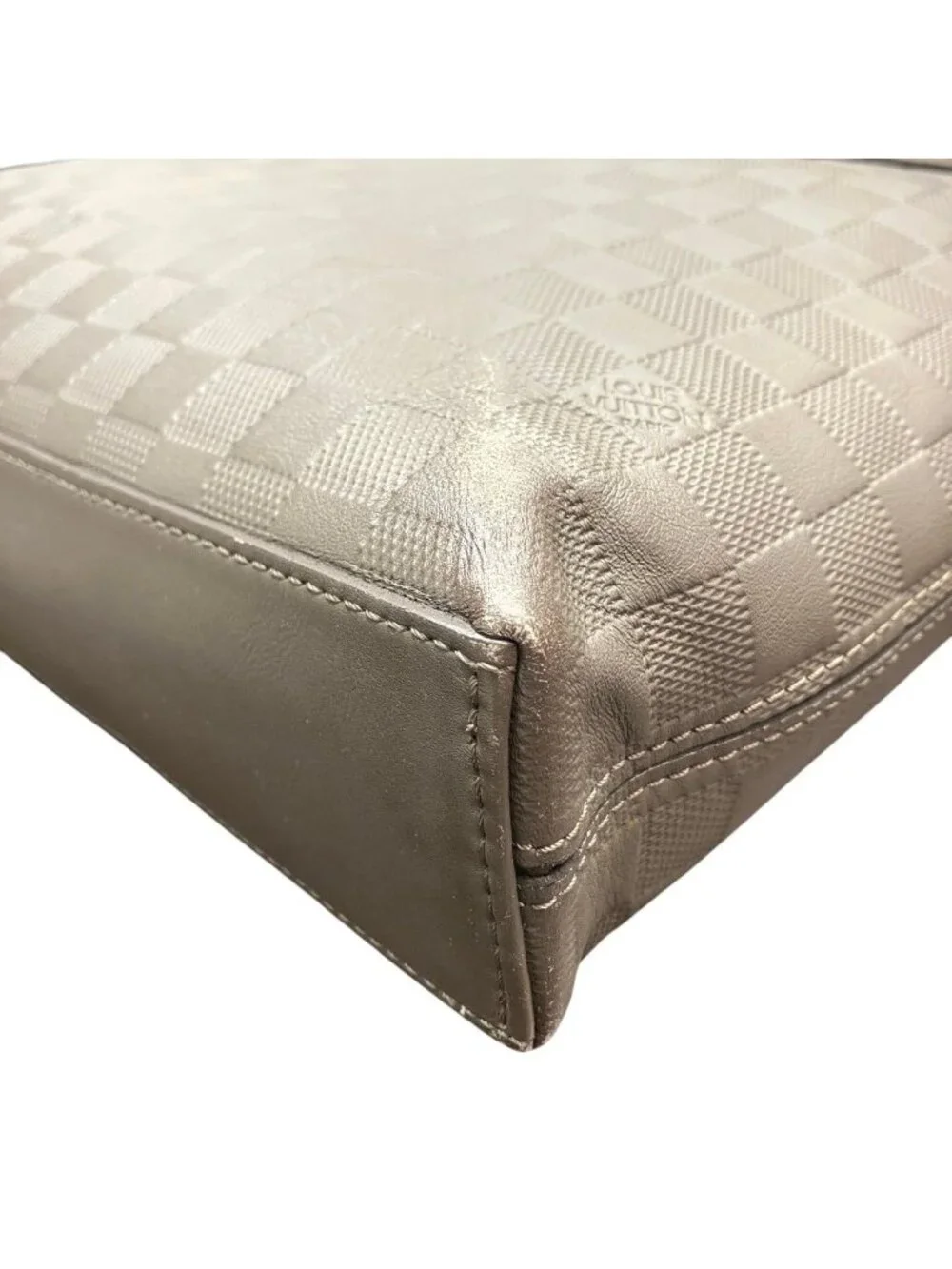 Louis Vuitton Porte Documents Jour Damier Infini Business Bag Leather